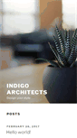 Mobile Screenshot of indigoarchitects.com
